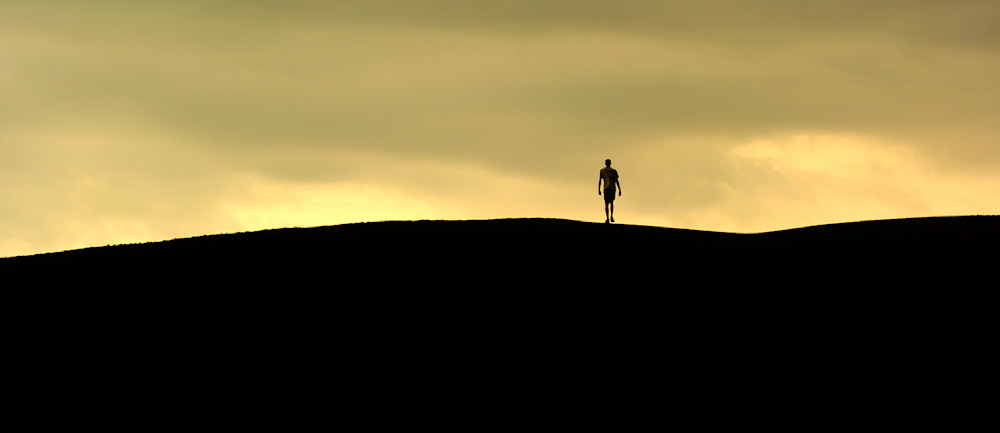 Craters of the Moon Sand Dunes Hiker