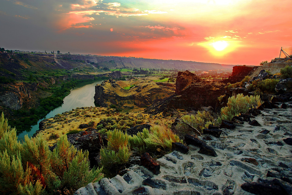 Snake River Canyon Sunset