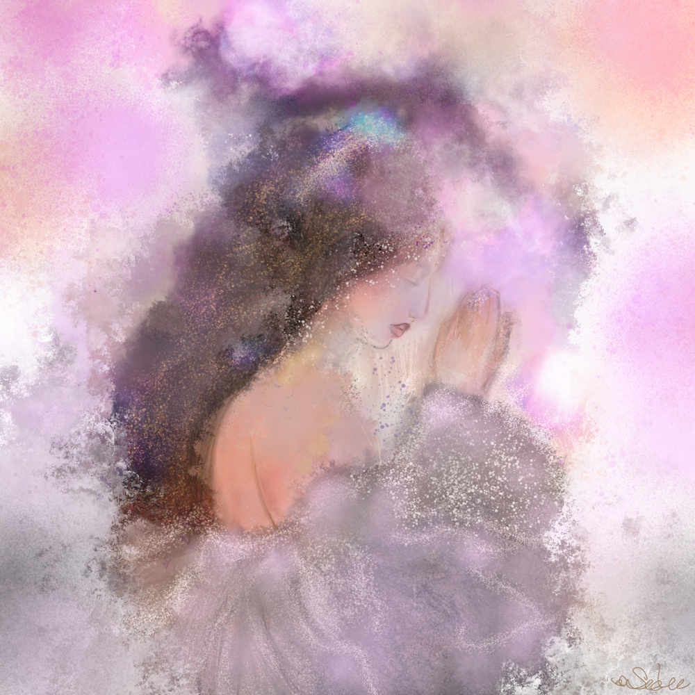 Pray For Kindness Art | See Lee Art of expression 