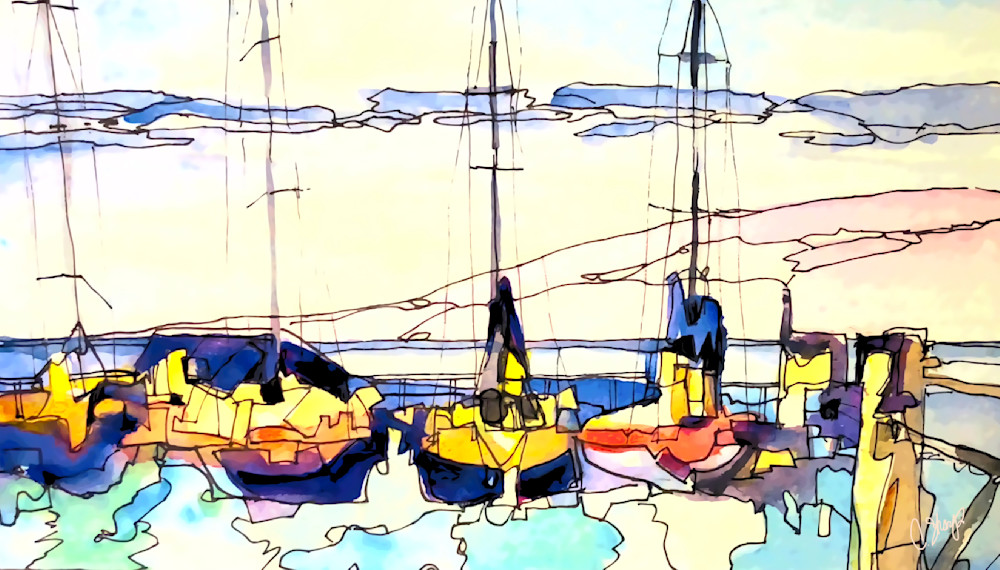 Lahina Harbor Art | csharp art