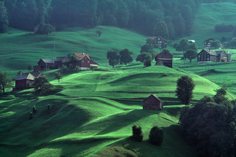 Swiss Hillside Photography Art | Welsh Studios