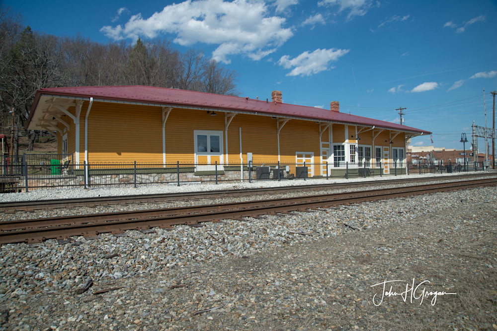Old Fort Nc Depot Photography Art | John Grogan Photography