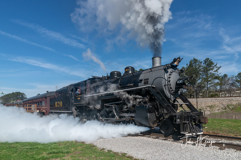 Steam Engine 630 Photography Art | John Grogan Photography