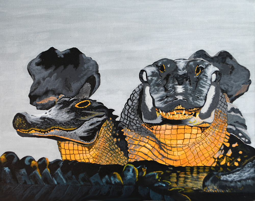 Gator Crossing Art | Time Out color Vision