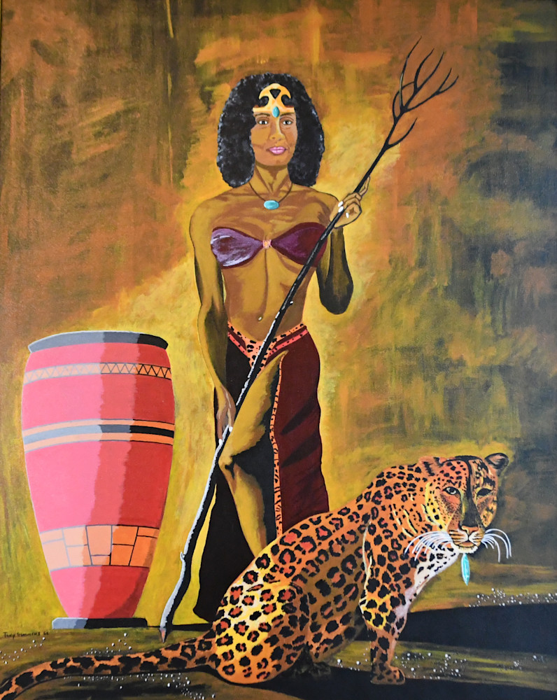 Princess Warrior Art | Time Out color Vision