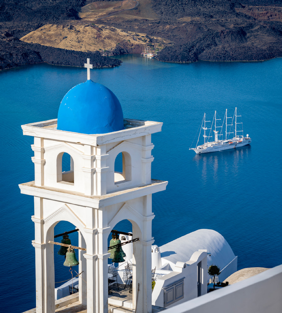 Firostefani View - Santorini Aegean Sea Photography