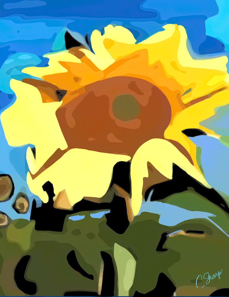Sun Flower Art | csharp art