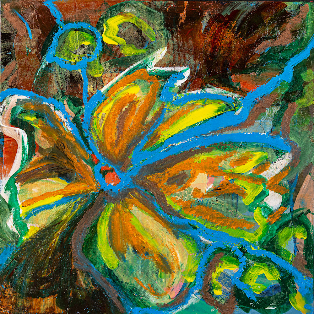 Hibicus Butterflys Art | Nabuco Art by Marisa