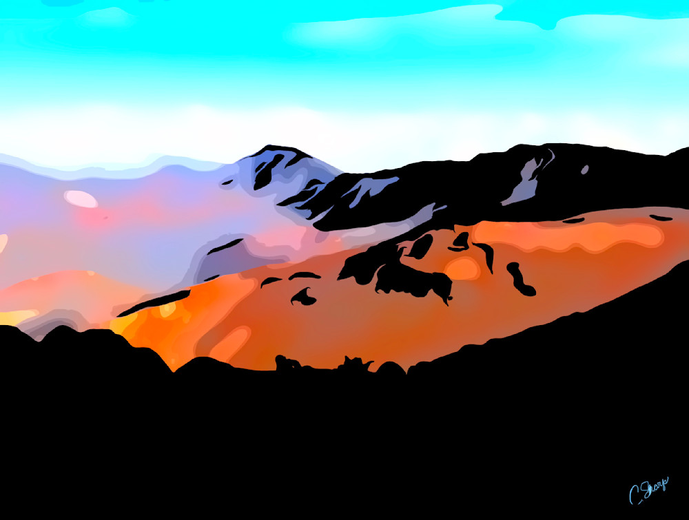 Haleakala Sunset Art | csharp art