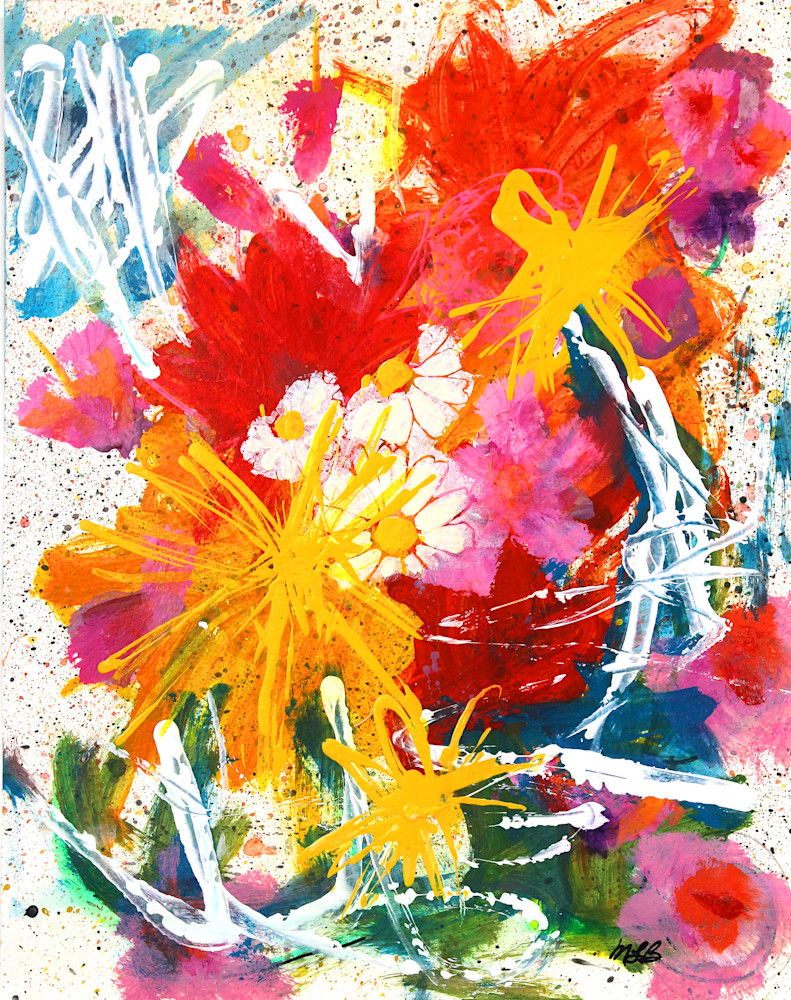 Garden Party 3 Print Art | Mary Lea Bradley