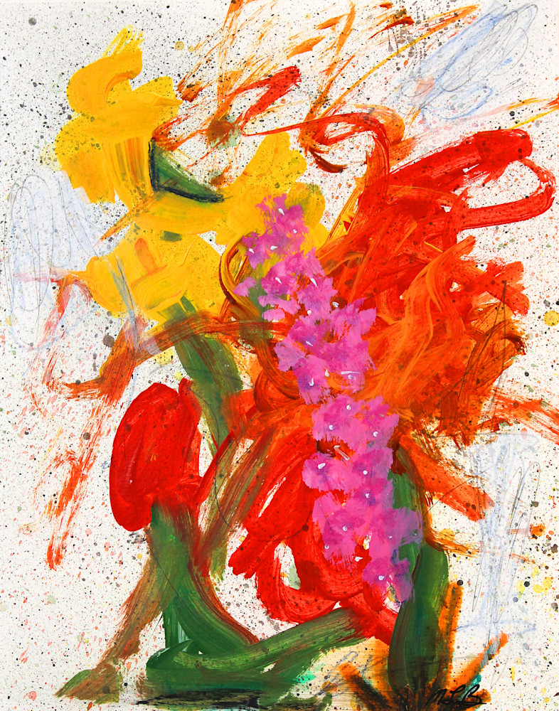 Garden Party 4 Print Art | Mary Lea Bradley