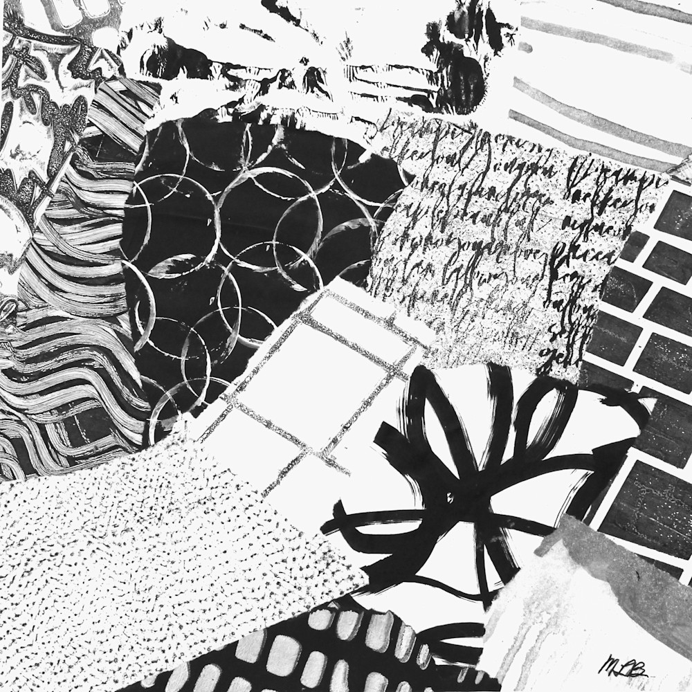 Black And White 32 Print Art | Mary Lea Bradley