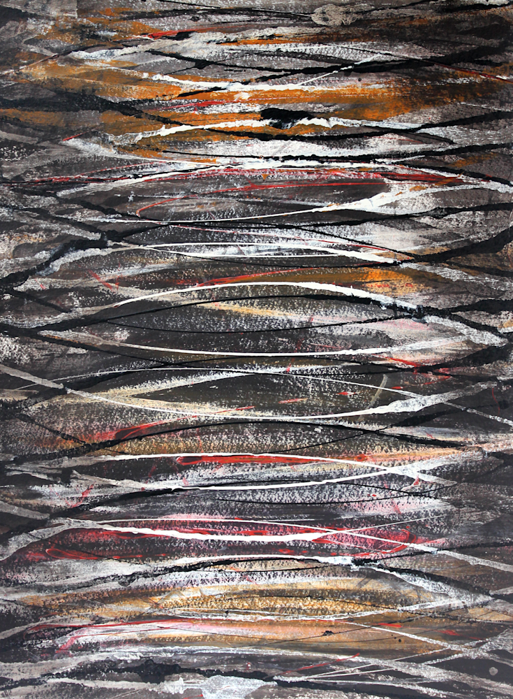 Horizontal Weave Print Art | Mary Lea Bradley