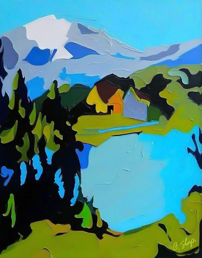 Tipsoo Lake 2 Art | csharp art