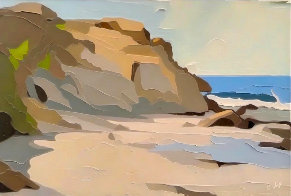 Beach Cove Art | csharp art