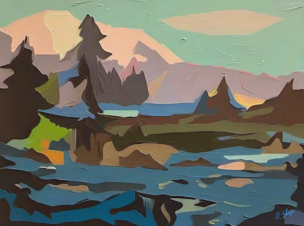 Mt. Shuksan Art | csharp art