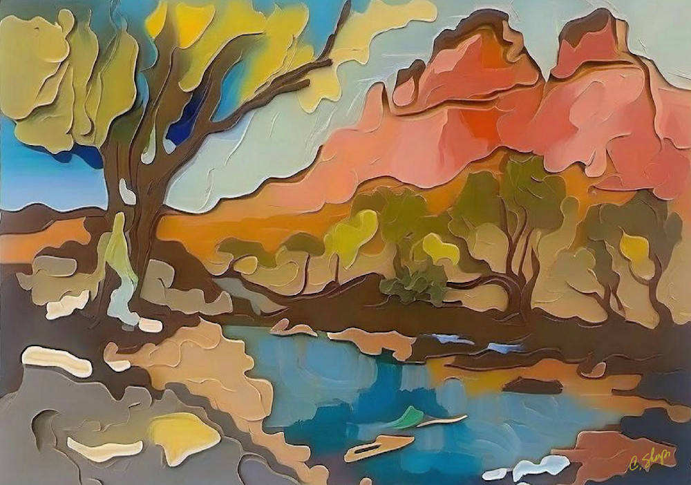 Sedonatreepleinair Art | csharp art