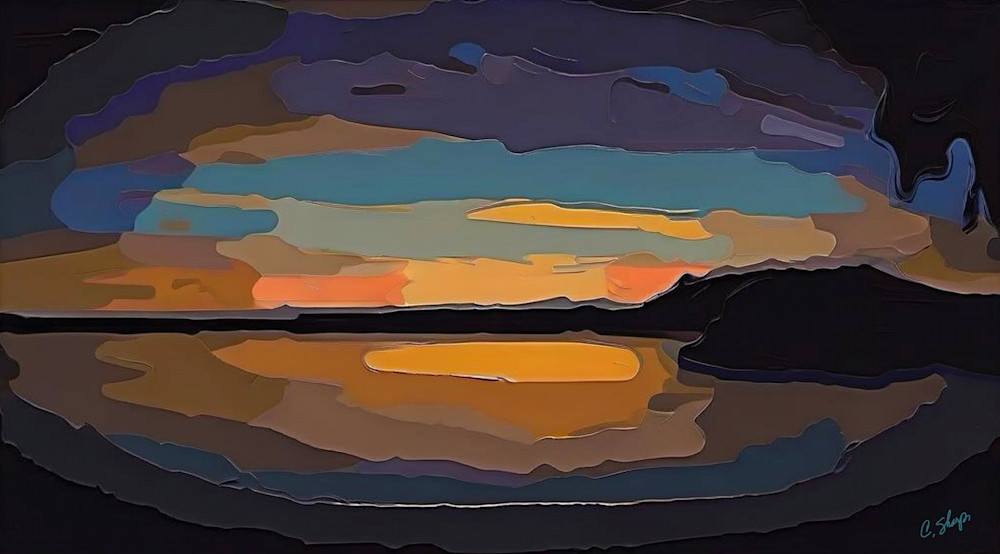 Purple Vignette Art | csharp art