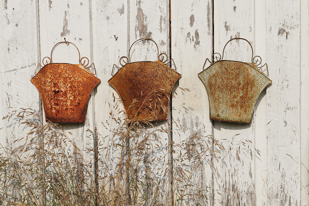 3antique Baskets Photography Art | Kimberly Umstead Photography