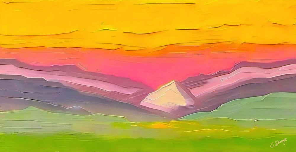 Under The Mustard Sky Art | csharp art