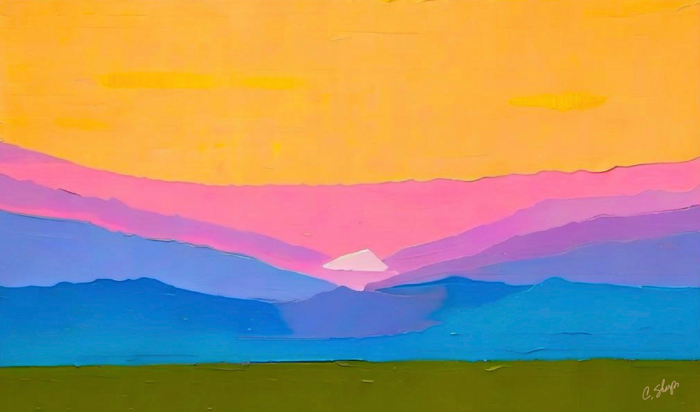 Under A Mustard Sky Art | csharp art