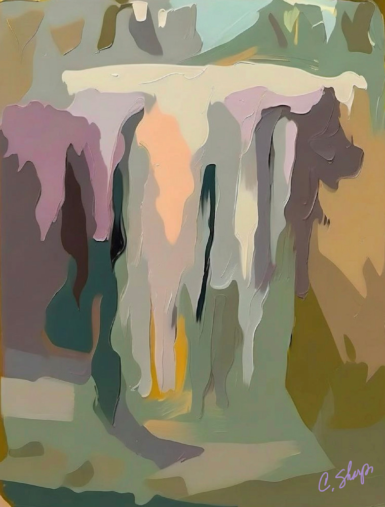 Peachy Keen Falls Art | csharp art