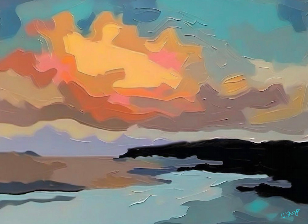 Another Grand Sunset Art | csharp art