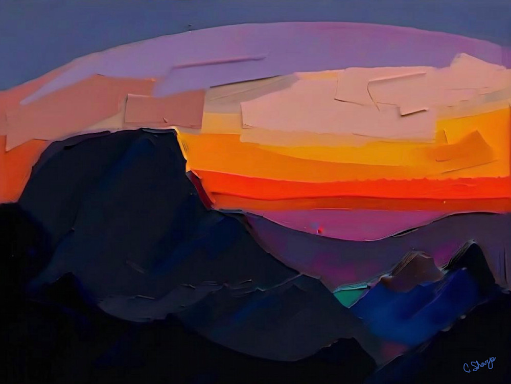 Grand Canyon Sunset 2024 Art | csharp art