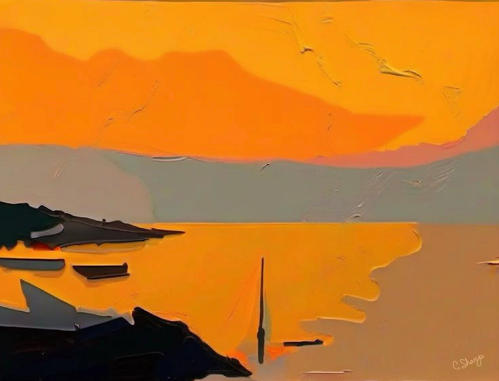 Lake Chelan Sunset Fin Art | csharp art