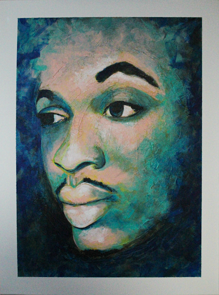 “Bruce” – A Heartfelt Tribute in Paint | CJulian Designs