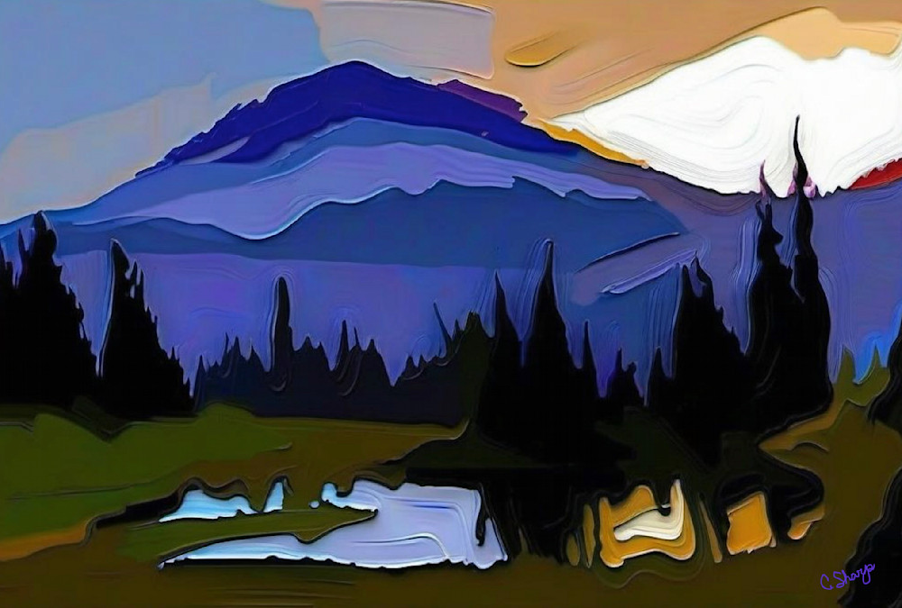 Tipsoo Lake Art | csharp art