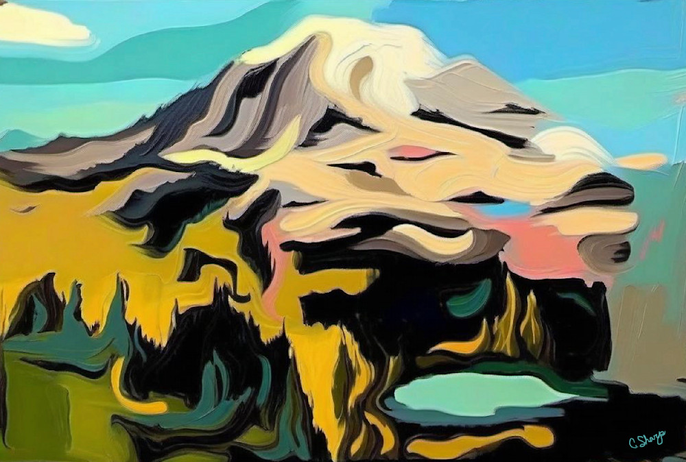 Tipsoo Lake V Art | csharp art