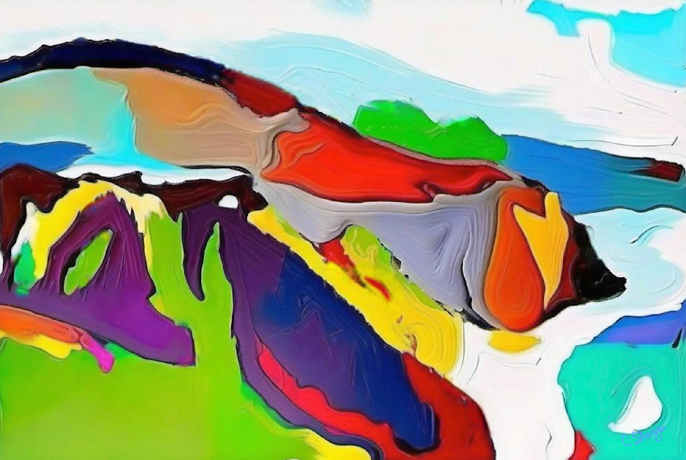 Big Bold Big Sur Art | csharp art