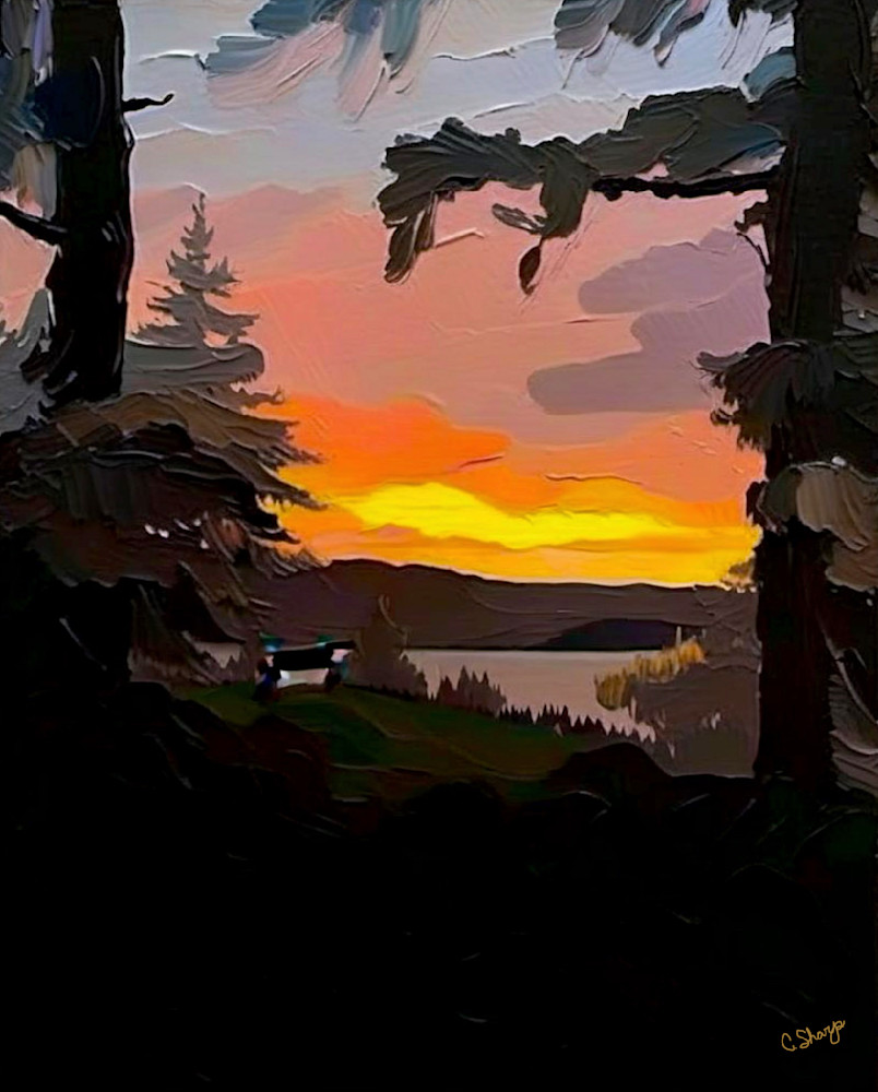 Northwest Sunset 2024 Art | csharp art
