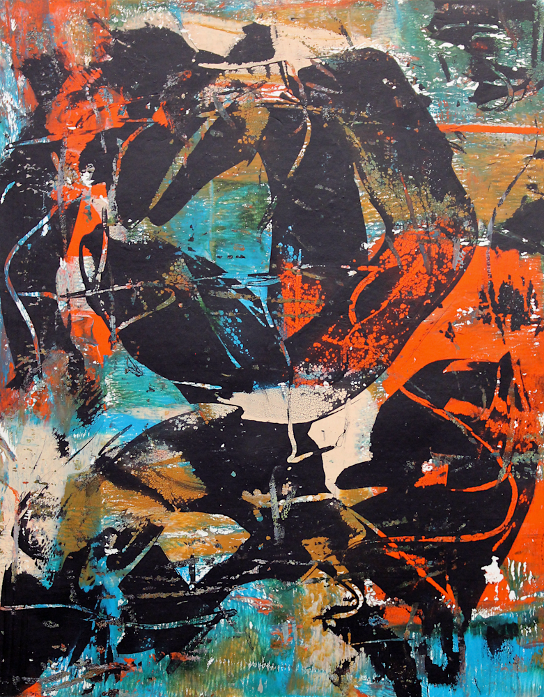 Vibrant Embrace Print Art | Mary Lea Bradley