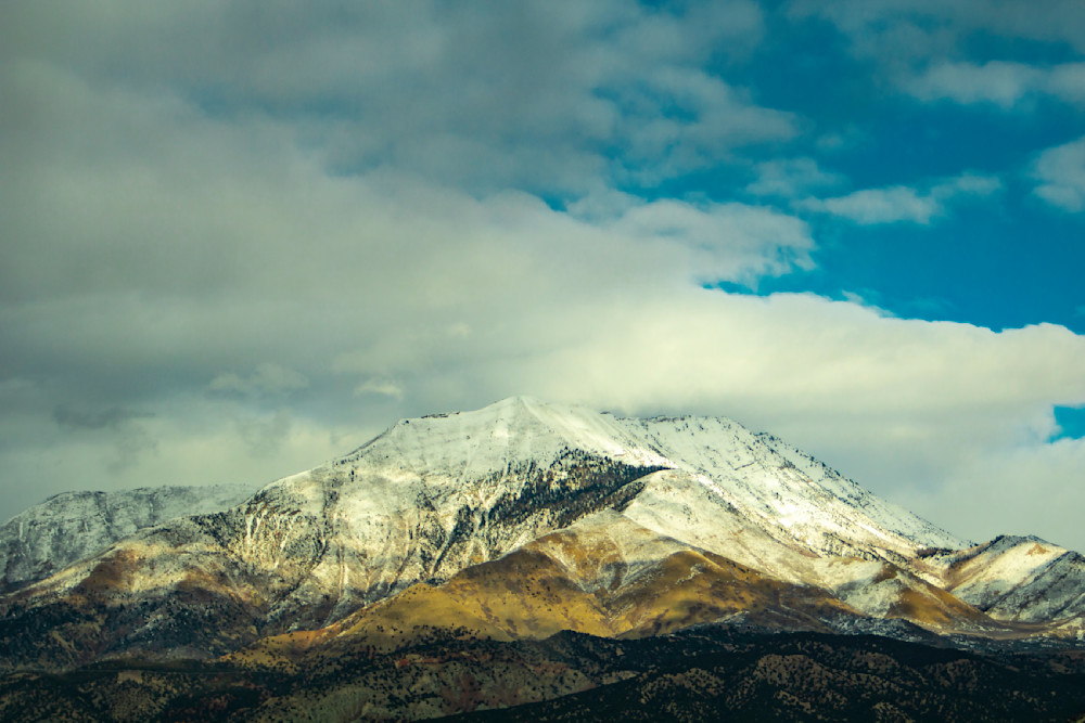 Mt. Nebo a part of the Wasatch Mountain Range near Nephi, Utah