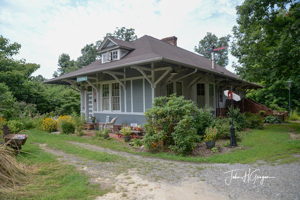 Stokesdale Nc Depot Photography Art | John Grogan Photography