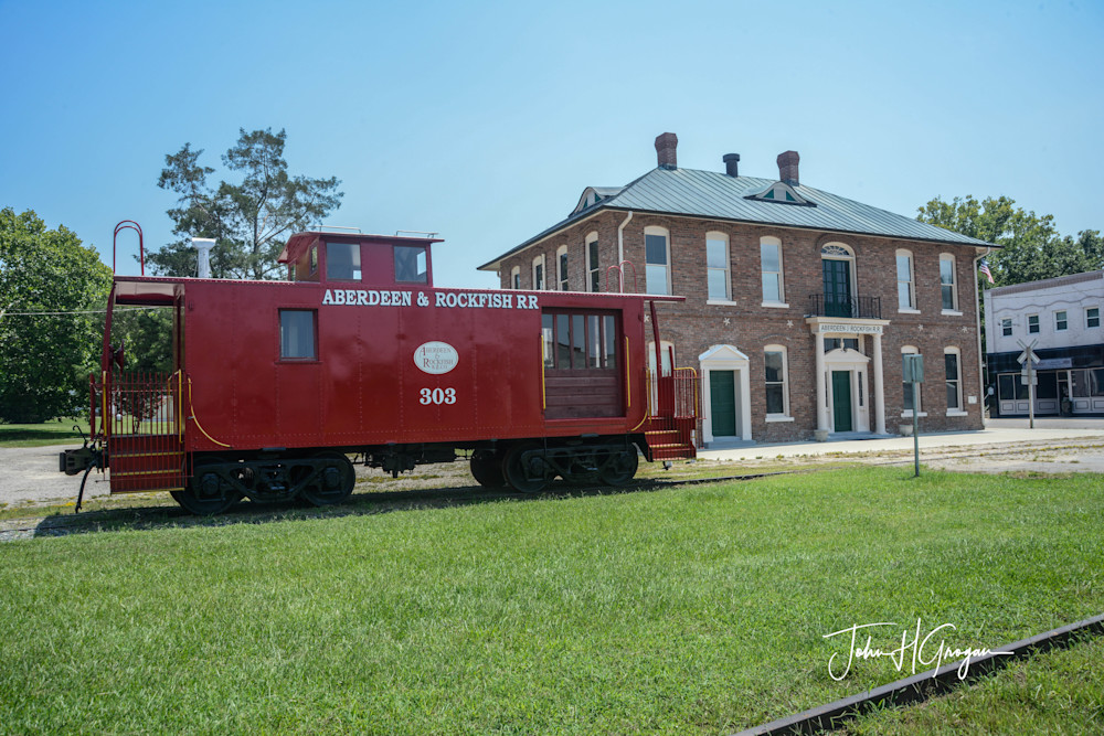 Aberdeen Nc Depot Photography Art | John Grogan Photography