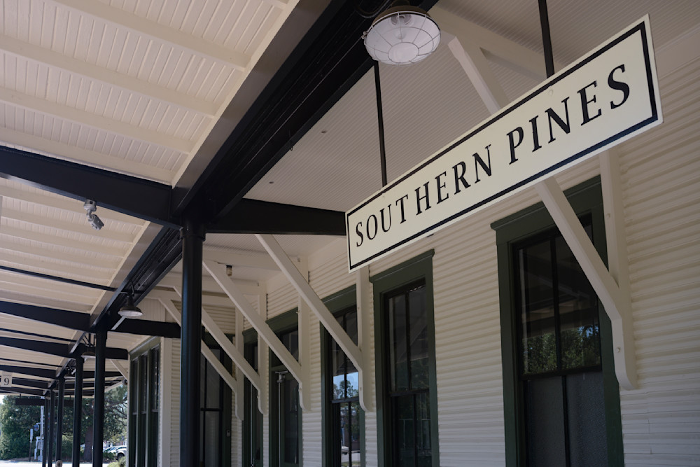 Southern Pines Nc Depot Photography Art | John Grogan Photography