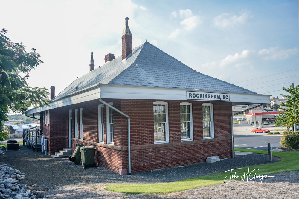 Rockingham Nc Depot Photography Art | John Grogan Photography
