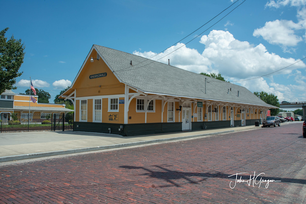 Hendersonville Nc Depot Photography Art | John Grogan Photography
