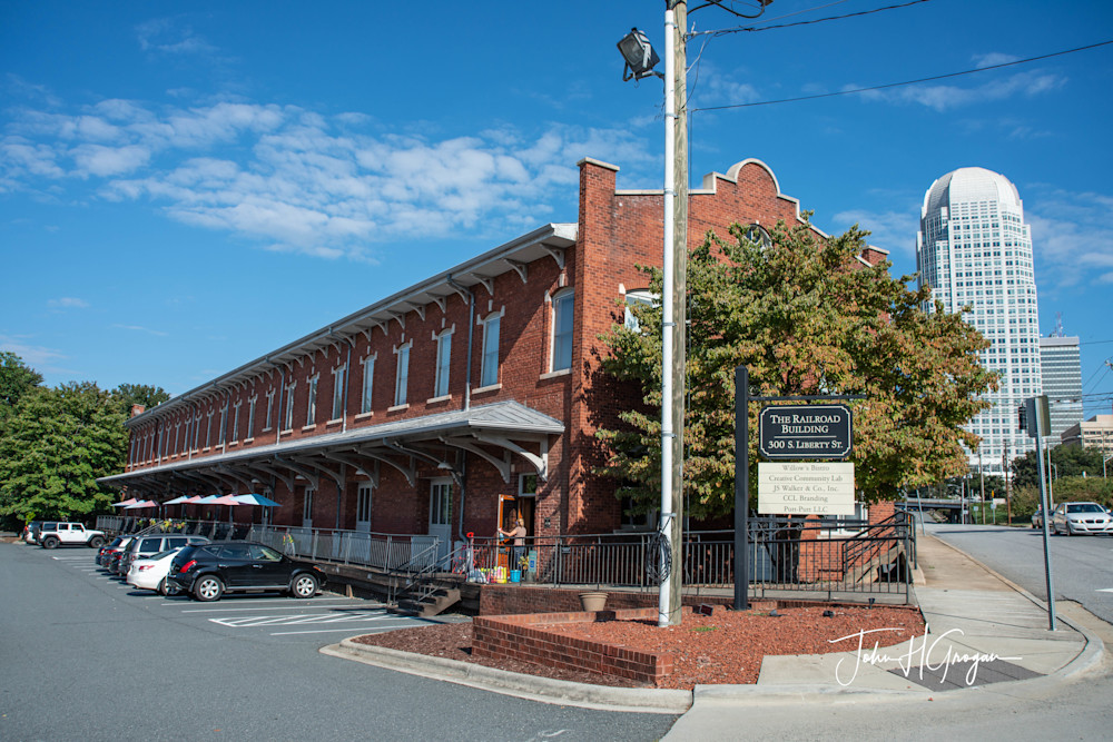 Winston Salem Nc Freight Building Photography Art | John Grogan Photography