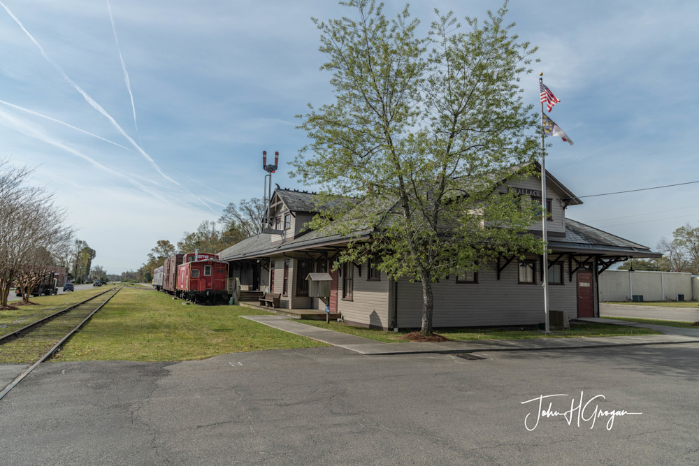 Wallace Nc Depot Photography Art | John Grogan Photography