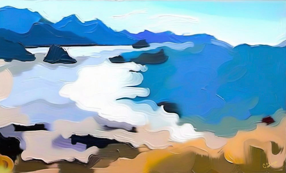 Beach Day Art | csharp art