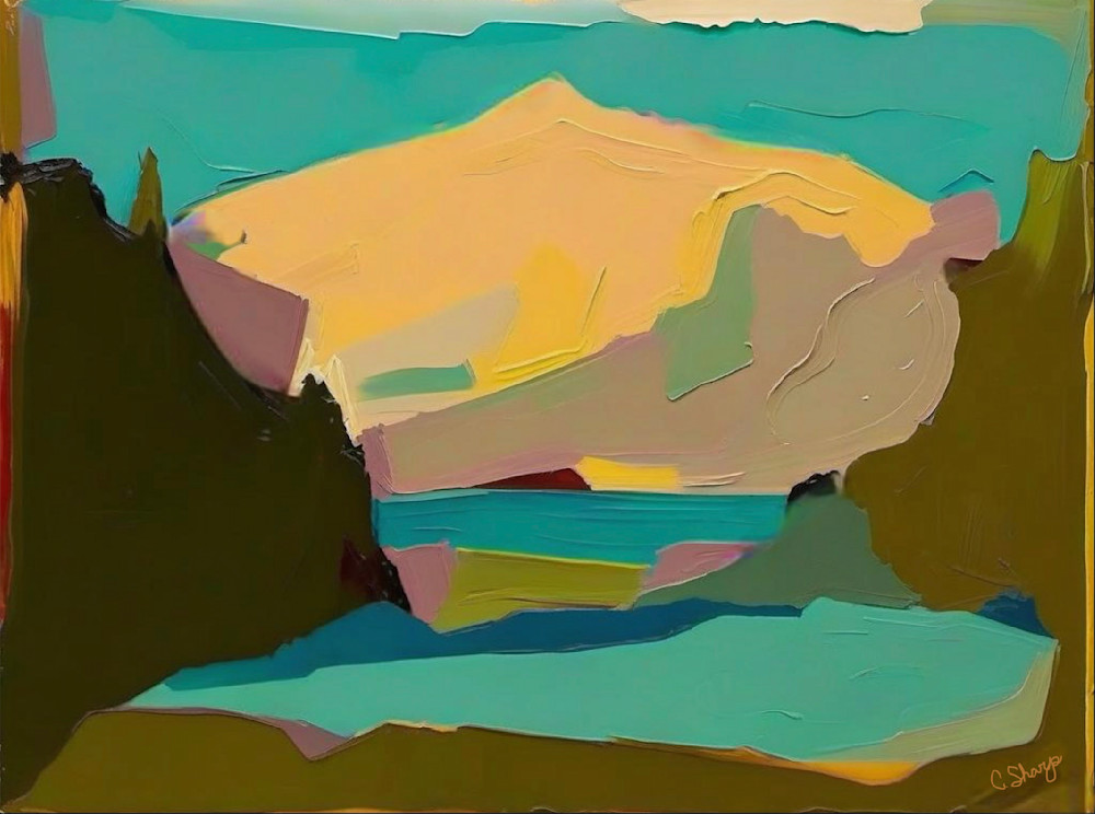 Mt. Rainier. Putty In My Hands. Art | csharp art