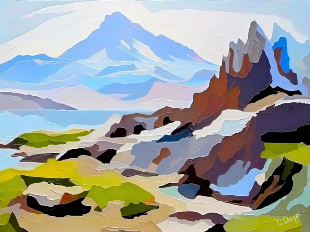 Distant Mount AI N Art | csharp art