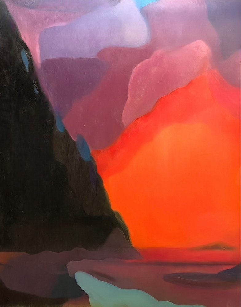 Sunset At Favorite Rock Art | csharp art