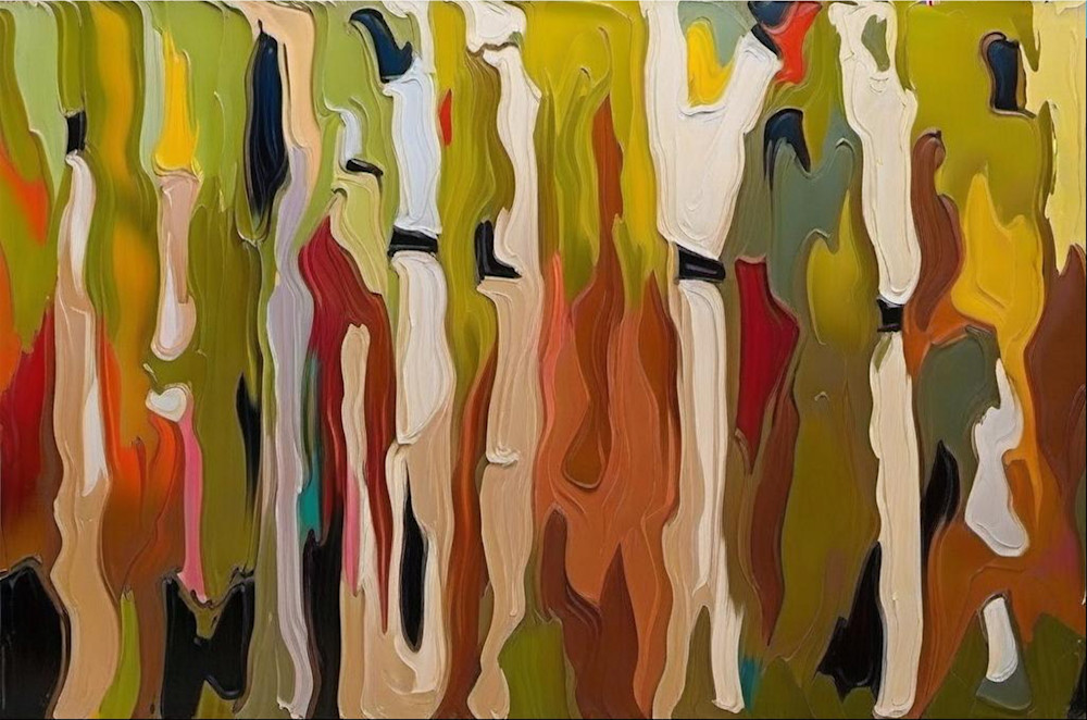 Bones Green4 Art | csharp art