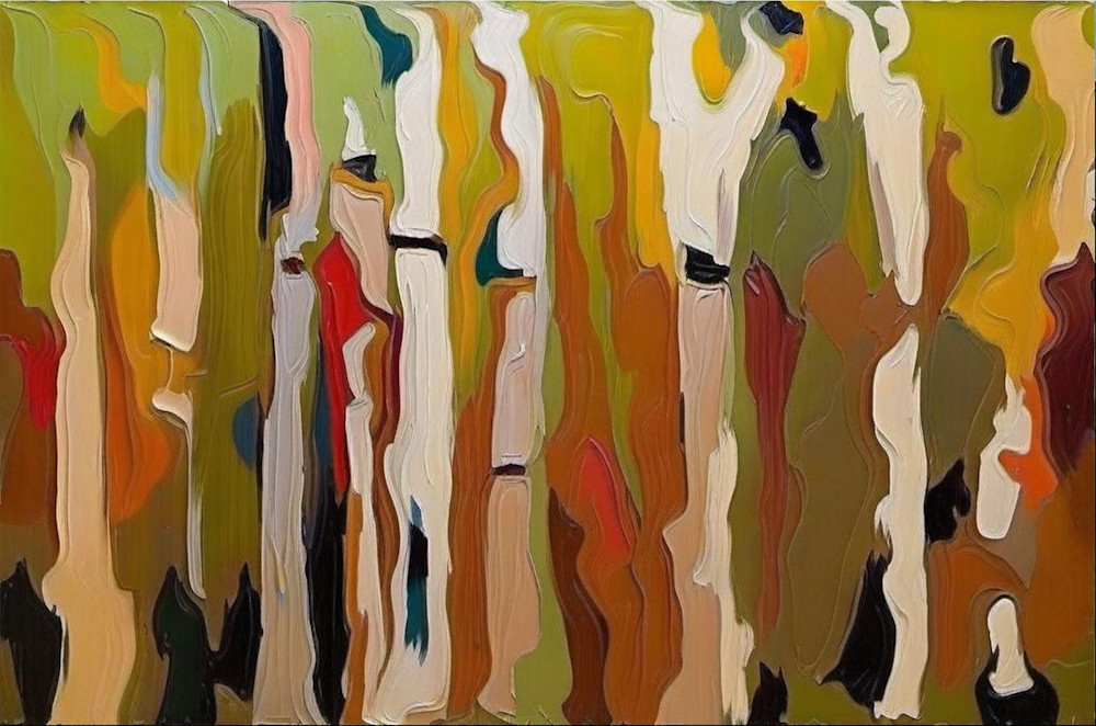 Bones Green Art | csharp art