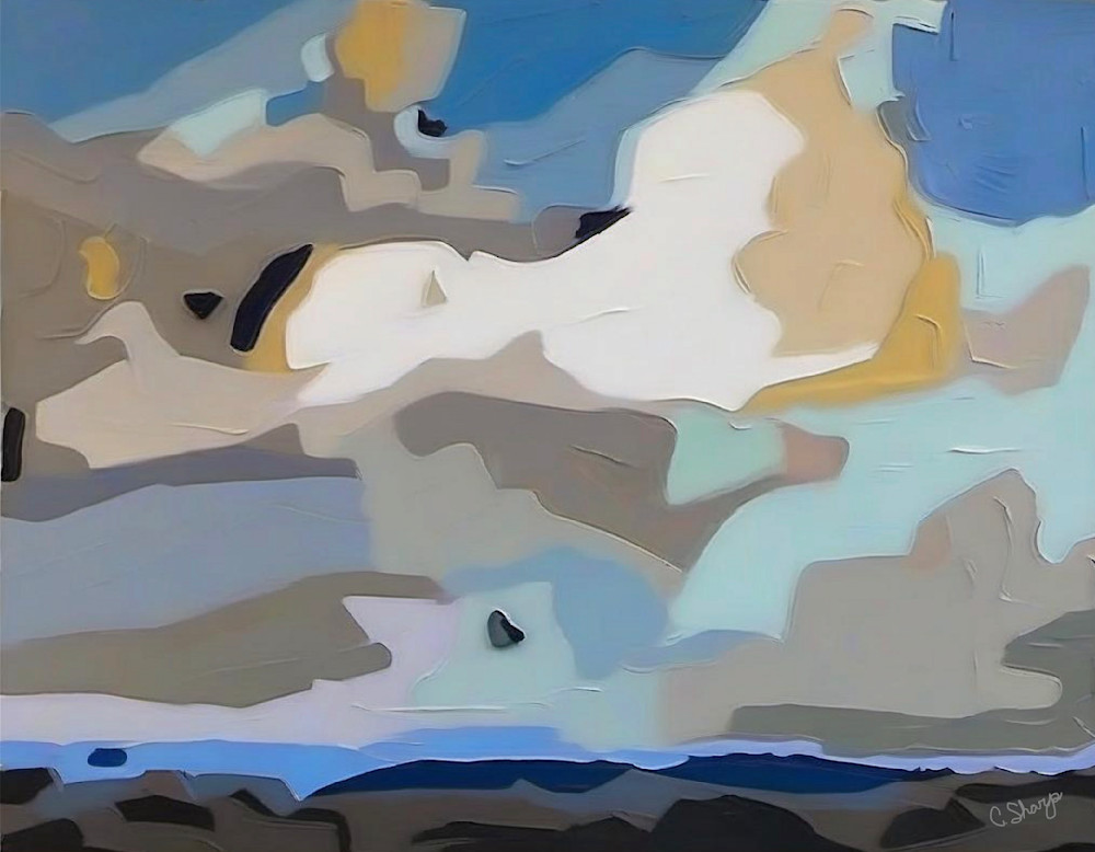 Gathering Clouds Art | csharp art